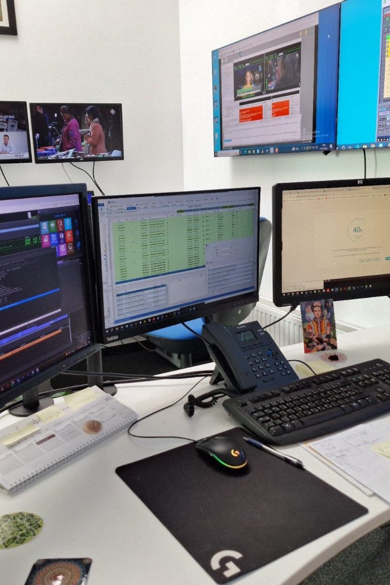 Main control room